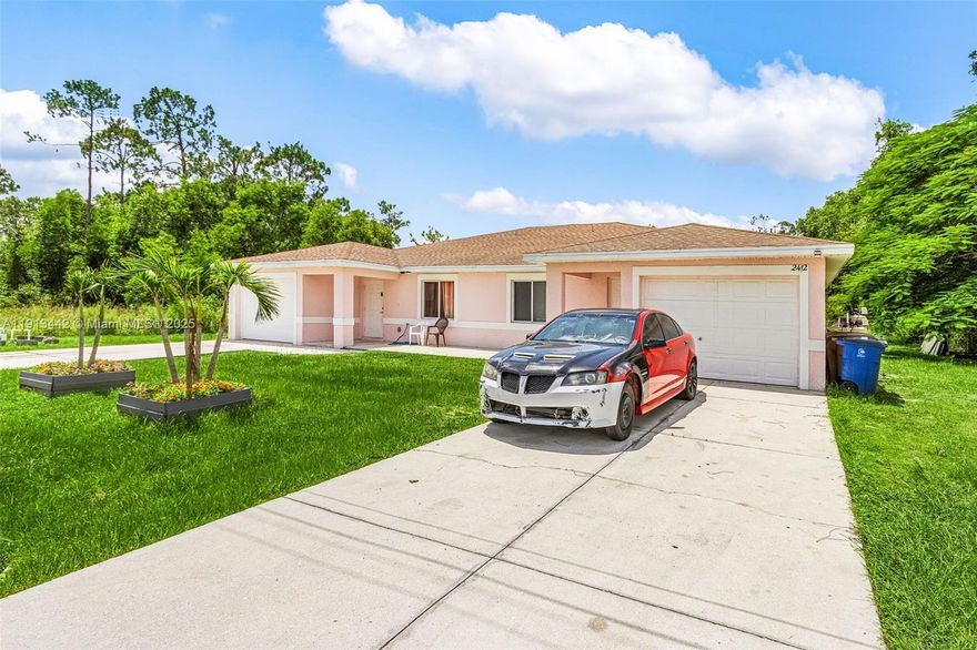 Renovated and comfortable 3-bedroom, 2-bath home with 1,199 sq ft of living space. Enjoy relaxing screened lanais. Prime Lehigh Acres location near SR-82 and I-75, Lee Health Urgent Care & Lehigh Regional Medical Center and nearby attractions such as Veterans Park, Majestic Golf Club