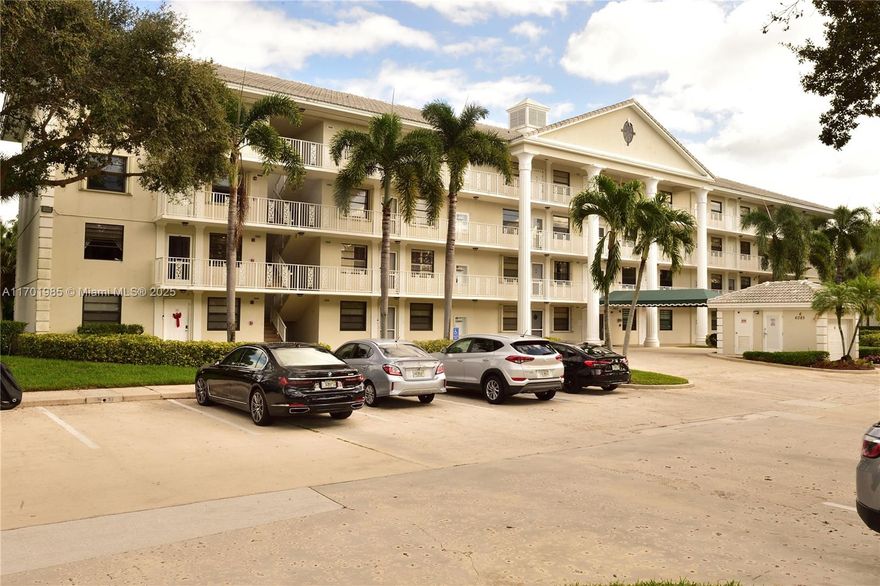 Price Improvement on this spacious top floor 2 bedroom condo in the great  all-ages community of Whitehall at Camino Real. 1385 sq ft of living space with a golf course view. Washer and dryer and an ample storage room inside the unit. Conveniently located near shopping and major highways.