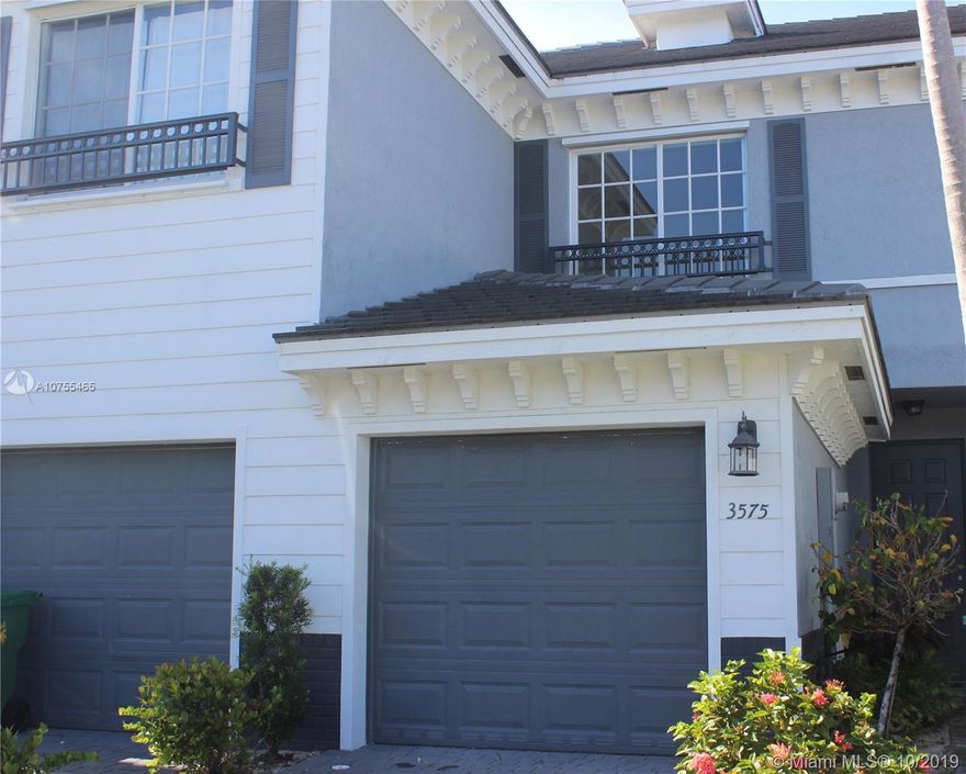 Beautiful 2 bedroom and 2.5 bathroom townhome in secure gated community with pool, basketball court, and kid's park. Enjoy the view of private lake from your living room. Sliding glass doors open to backyard and lake, with space for BBQ grill. Newly constructed in 2014 features Italian designed cabinets, stainless steel appliances, porcelain marble flooring, washer/dryer and attached automatic garage. Great landlord. Tenant Occupied. Available Beginning of November. Association approval may take 2-4 weeks. Must have minimum 600 credit score per association.