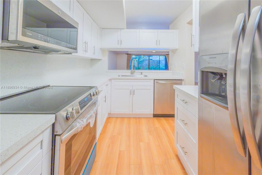 Nestled in the highly sought-after Kendall Glenn community, this peaceful enclave of only 30 townhomes offers the perfect blend of privacy and convenience, just steps from Dadeland’s shopping, dining, and Metrorail.

This spacious 2-bedroom, 2.5-bath residence plus private third-story den features open living and dining areas that flow seamlessly to a private patio and garden—ideal for entertaining or relaxing outdoors. The renovated kitchen includes a cozy breakfast area and direct access to a one-car garage.  Upstairs, both bedrooms feature private baths and walk-in closets, while the primary suite offers a covered balcony retreat. The third-floor loft provides flexible space for a home office, playroom, or media room.

~Association has reserves