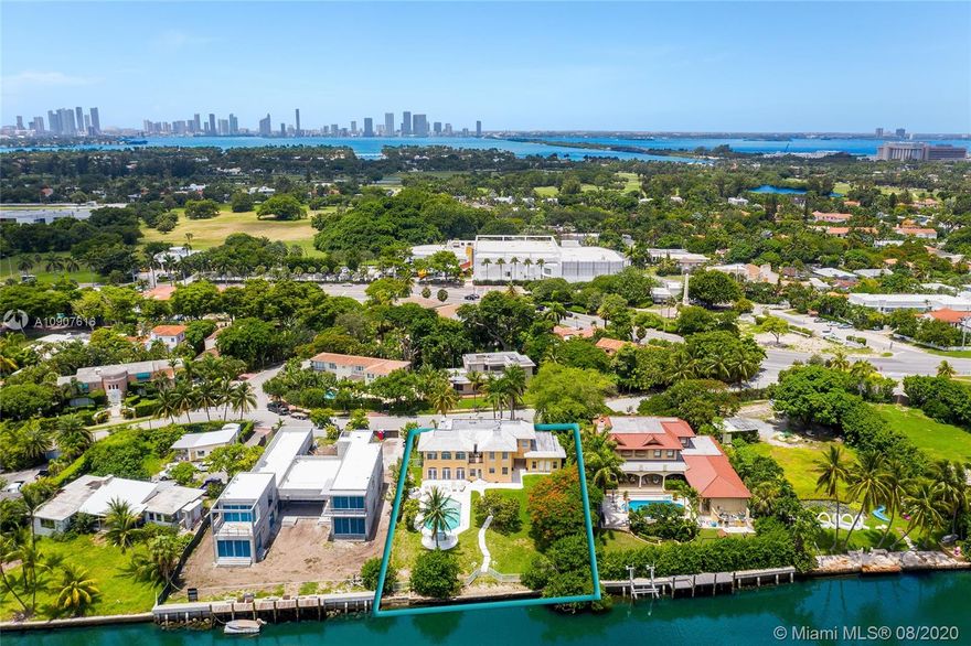 Renovate to perfection or build your dream waterfront home in the highly coveted Flamingo Drive neighborhood. Offering 100 ft on the water on an 18,979 square foot lot. Great opportunity to live on the water on Miami Beach and create a life by the ocean while you’re living just a short walk to the beach and the shops on 41st St. This colonial estate boasting more than 5,000 total square feet comes complete with a guest cottage. The opportunities to customize or build this waterfront home to perfection are endless!