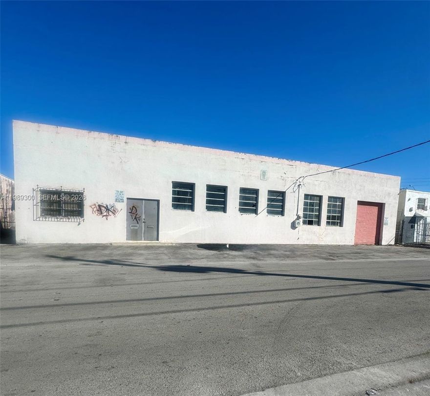 Type: M-1 Industrial / Light Manufacturing District. 9,240 SF on a freestanding warehouse that sits on a 13,068 SF lot in the heart of . Originally built in 1955, comprising a single-story building with office. Sale is As Is, Subject to Probate Court Approval and buyer must assume lien with the City of Hialeah for the building recertification inspection. Great potential with excellent connectivity to I-95, the Palmetto, and the Turnpike.