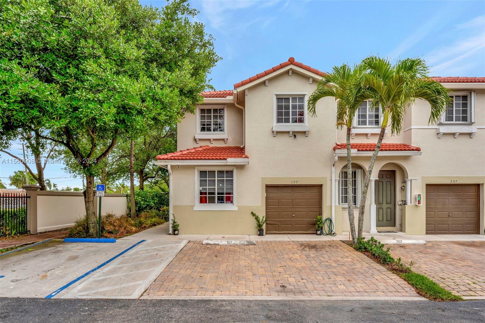 Corner 4 Bedroom/3 Full Baths Townhouse located in Miami Gardens "Majorca Isles a Gated Community". The complex has BBQ area, Pool, Play Area, Picnic, Gym. This beautiful 2 Story townhouse has an attached 1 car garage, Porcelain tile floors downstairs and Marble upstairs, new dishwasher. 1 Bedroom and Bath on the entry level with 3 Bedrooms and 2 Bath on the 2nd level. Located on the Broward/Miami Dade County Line making it close to Hard Rock Stadium, Hard Rock Casino, Major Roadways, Hospitals, Restaurants, Shopping and Public Transportation. OK to rent. Must see, this unit will not be on the market for long.