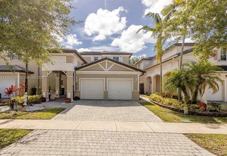 DISCOVER UNMATCHED COMFORT in the prestigious gated community of Bali at Oasis. This expansive 2,379 sq. ft. residence features 4 spacious bedrooms and 2.5 bathrooms. The main level boasts an open-concept kitchen with granite countertops and stainless steel appliances. Standout upgrades include a brand-new AC system and solar panels for maximum energy efficiency. Enjoy resort-style amenities in a 24-hour manned gated community. Located just 25 minutes from the Florida Keys. Easy to show and ready for a quick closing—bring your offers!