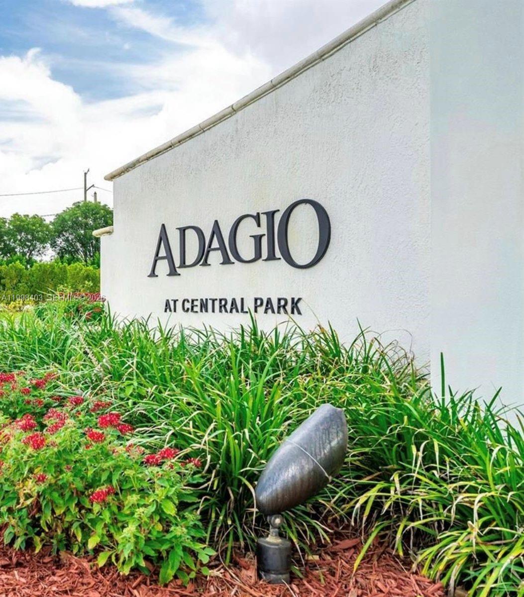 ADAGIO AT CENTRAL PARK CO - Residential Lease