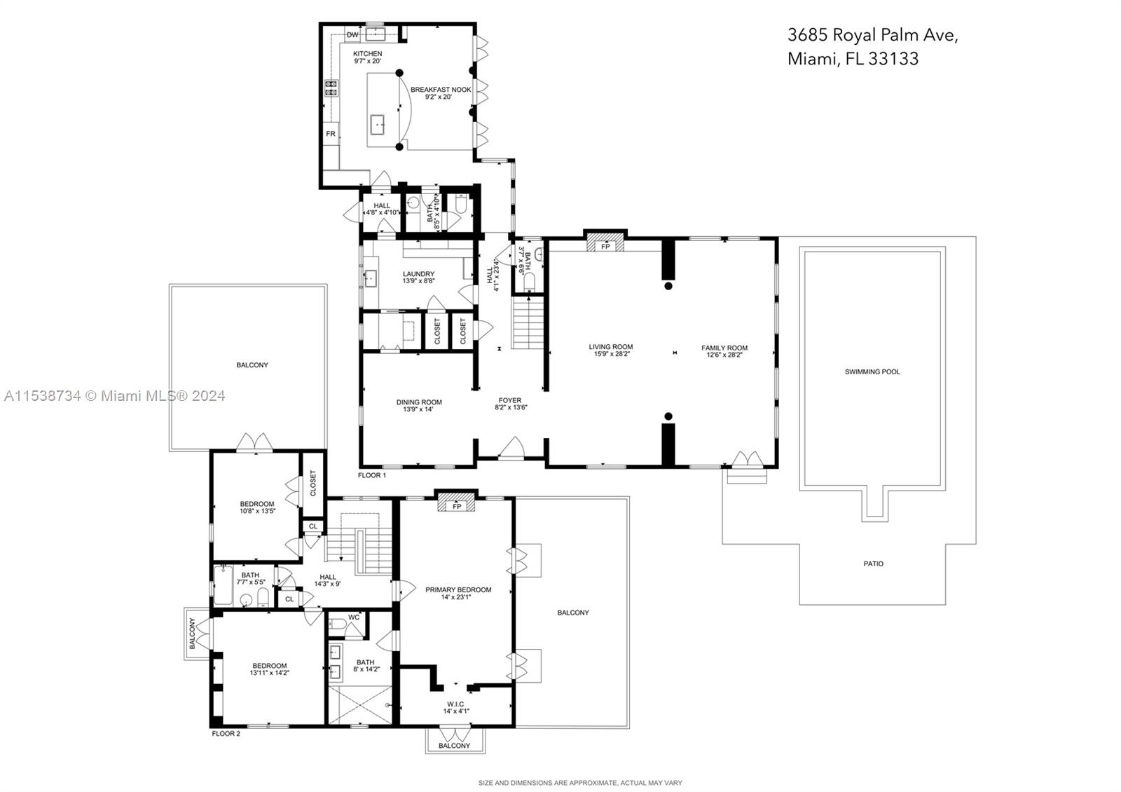 COCONUT GROVE PK 2ND AMD - Residential