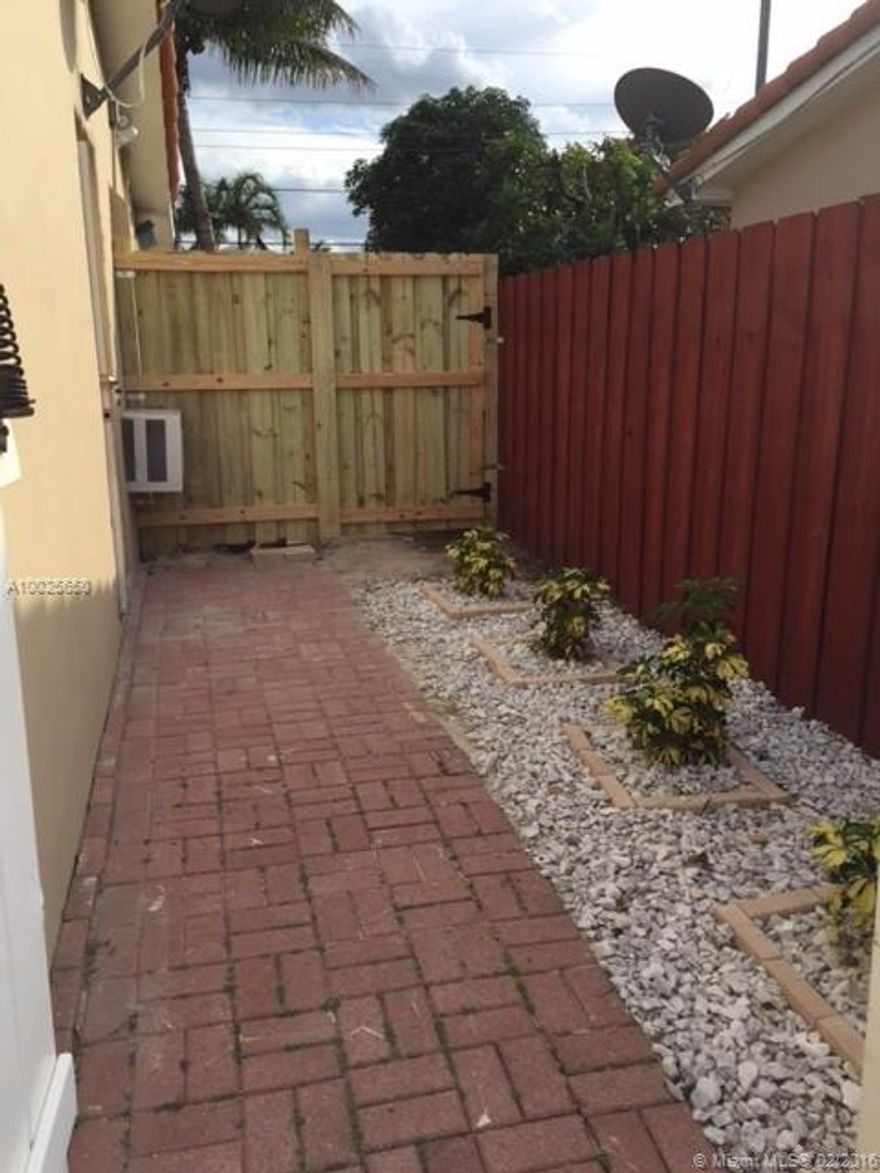 Great location in Hialeah! Clean and spacious studio. Living-Dining, 1 Bedroom 1 Bath, closets. Kitchen with granite counter-top. Assigned Parking. Private entrance. Credit report, back ground check and proof of income required.