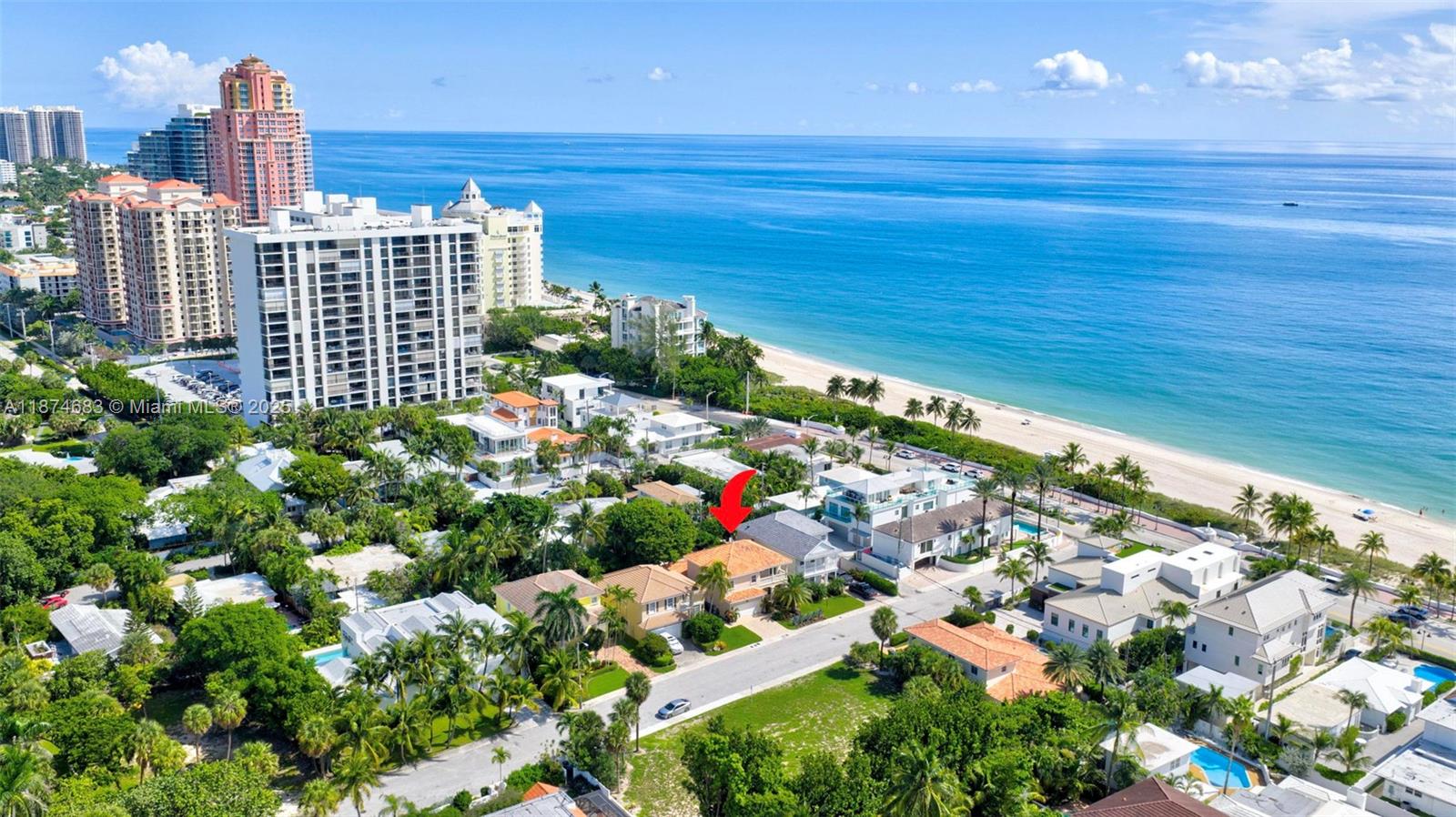 Minutes from the ocean's edge, this Fort Lauderdale Beach residence offers an exclusive coastal lifestyle in one of the city’s most coveted locations. Imagine morning strolls along the shoreline, afternoons at nearby cafés and boutiques, and evenings enjoying the vibrant dining scene—all just minutes from your door. Inside, thoughtful updates elevate the home with refreshed kitchen cabinets, newer Miele appliances, an updated second bath, and a modernized living and dining area designed for both style and comfort. Updated window details provide a clean, contemporary finish. Whether as a primary residence, a luxurious beach retreat, or an investment with exceptional potential, this property presents a rare opportunity to create the lifestyle you’ve always envisioned.