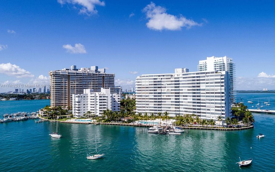 Welcome to Belle Plaza, where elegance meets casual comfort in this beautifully updated unit. This 897 square-foot retreat offers breathtaking water views from every room, effortlessly connecting you to the serene beauty of Biscayne Bay. This one-bedroom, 1.5-bathroom residence is not only a personal haven but also an investment opportunity, currently rented at $3,700 per month. Belle Plaza boasts a full gym, a heated bayside pool, a jacuzzi, a barbecue area, and common outdoor spaces. Additional features include a 24-hour doorman, a concierge, a media/recreation room, a tennis court, and valet parking. Experience the height of Miami Beach living in this high-rise gem, where every detail is designed to enhance your lifestyle.