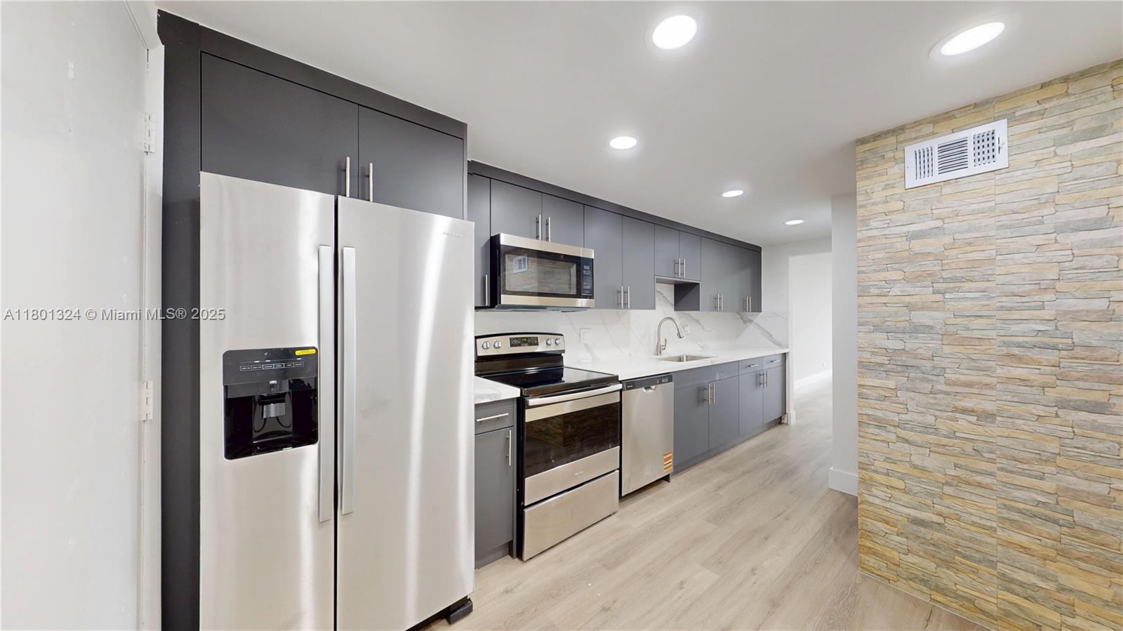Newly renovated 1-bedroom, 1.5-bath apartment where you’re the first to enjoy its new design and New appliances in a prime location! Big screen Balcony and walk-in closet. minutes from Sunny Isles Beach, Aventura, Oleta Park, supermarkets, restaurants, and more. A perfect blend of convenience and tranquility! Don’t miss this!