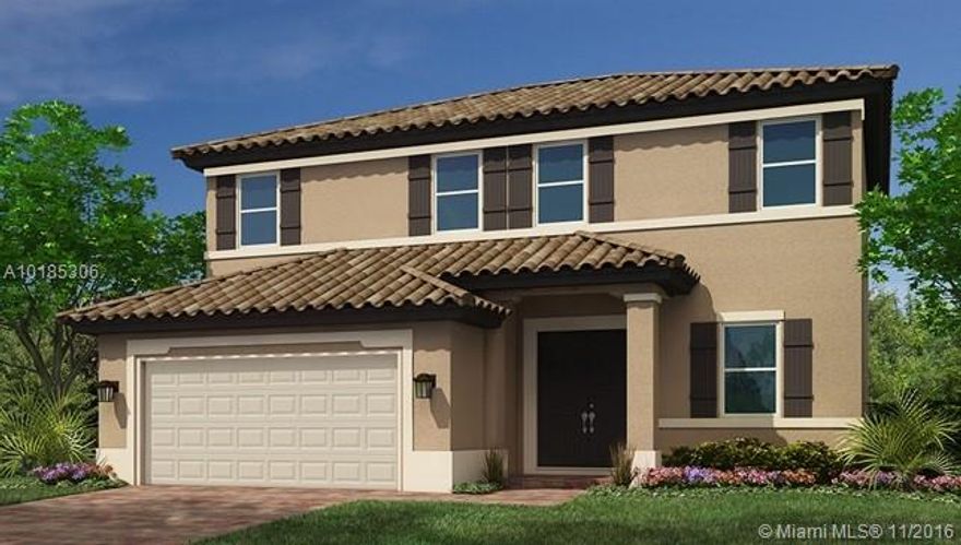 Most popular model, Crestview.  New home - 4 bed, 2.5 baths.  Spacious kitchen with granite counter.  Very elegant double door entrance.  Oversized lot with covered terrace and wood fence. A must see!

BRAND NEW HOME! CALL FOR TOUR AND MOVE IN SPECIALS- Restrictions may apply *Pictures, photographs, features, colors and sizes are approximate for illustration purposes only and will vary from the homes as built. These photos are not the actual home but it is the same plan built.