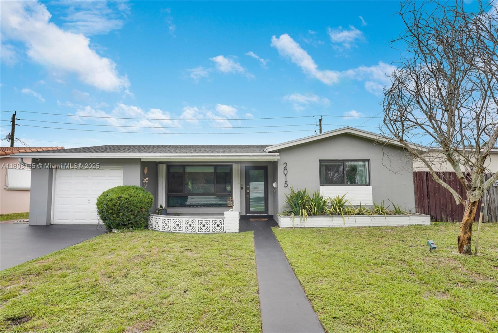 Beautifully remodeled and well maintained 3 bedrooms and 2 baths in one of the most desirable Hollywood Hills neighborhood, brand new roof installed 06/25, tankless water heater 2021, newer A/C, impact windows. Enclosed porch and spacious fully fenced backyard with room for a pool. 3rd bedroom converted from a garage. Great location! Just 12 minutes from the Hollywood Beach, shopping plaza with Target and Publix 3 minutes away, close to downtown offering a variety of dining options and entertainment.
