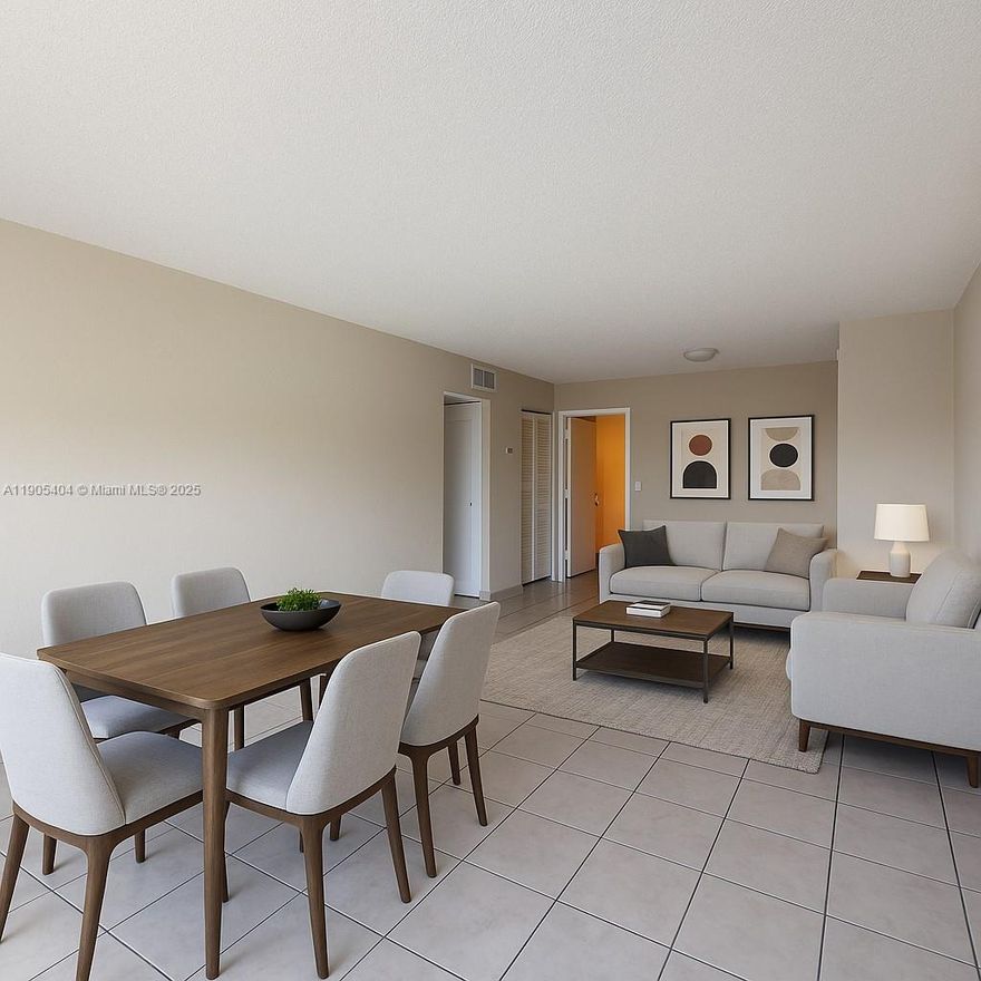 1Bed-1 Bath well maintained apartment in West Hialeah ready to move-in. Great location, close to shopping centers, dinning & major highways. Laundry facilities in the same floor. Gated parking for residents. Water is included.