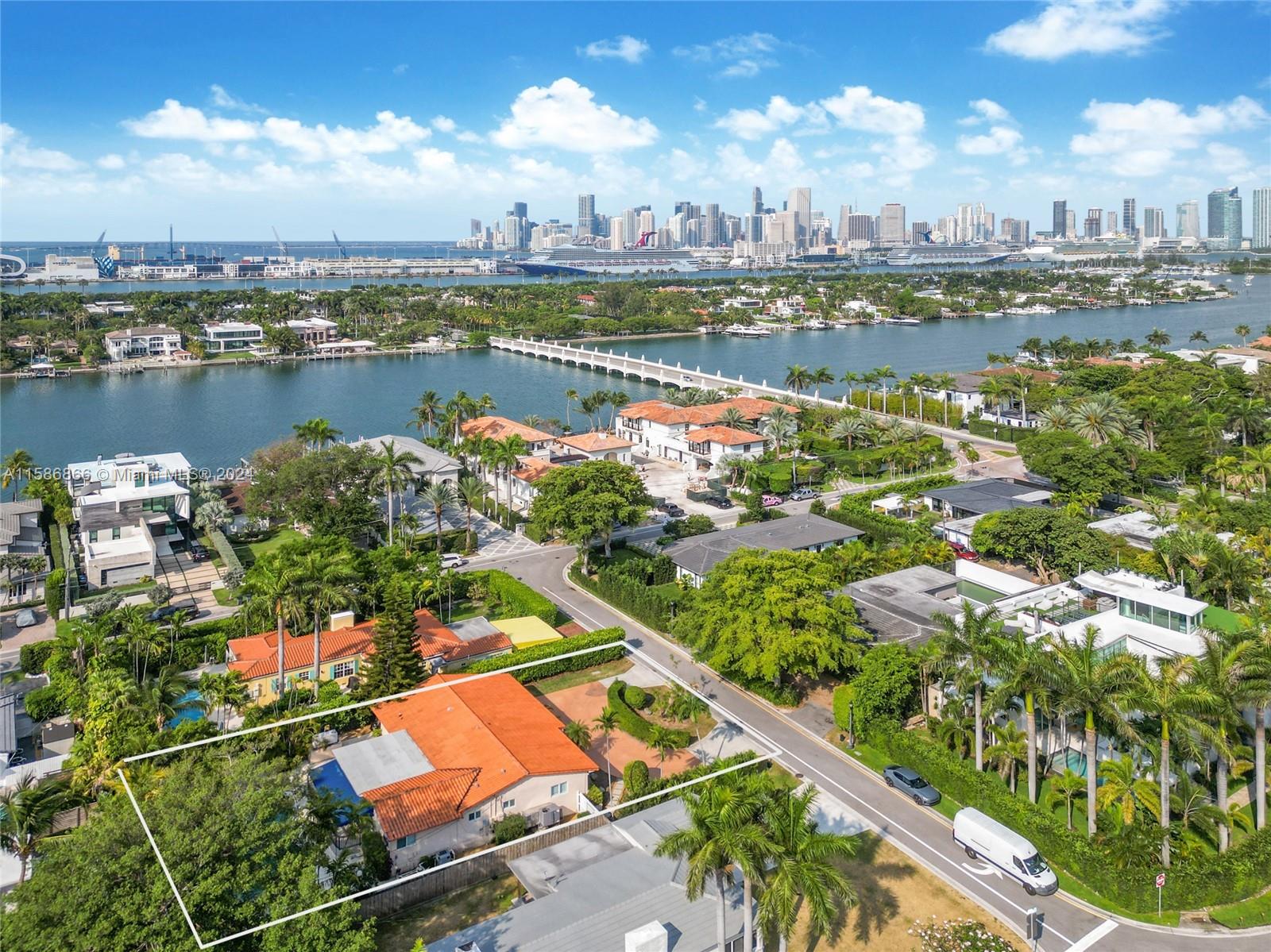 **Exceptional Opportunity on Hibiscus Island**
Located in the prestigious Hibiscus Island of Miami Beach, this property offers an unparalleled location just minutes from the beach and the vibrant city life. Nestled on a generous 9,750 sqft lot, it stands as the most affordable house among all the gated island communities in Miami Beach. Unique to this community, the entrance is guarded by Miami Beach police, ensuring the utmost security and peace of mind.
The community also boasts a picturesque park, enhancing its charm and providing a serene environment for residents. This residence offers the perfect opportunity to create your idyllic Miami getaway, combining luxury, convenience, and tranquility in one exceptional property.