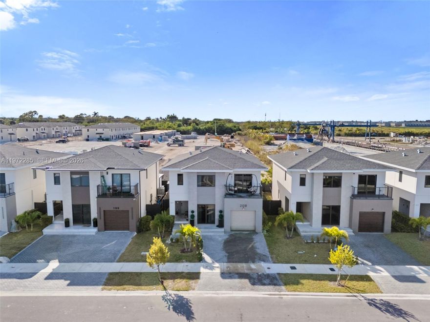 Brand-new construction offering 5 bedrooms and 4 full bathrooms with a spacious garage and modern design throughout. This home features all-new roof, plumbing, electrical, HVAC, impact windows, and high-quality finishes. Open-concept layout with generous living areas, a beautifully designed kitchen, and ample natural light. Move-in ready with everything thoughtfully built from the ground up. No updates needed — just bring your furniture and enjoy.