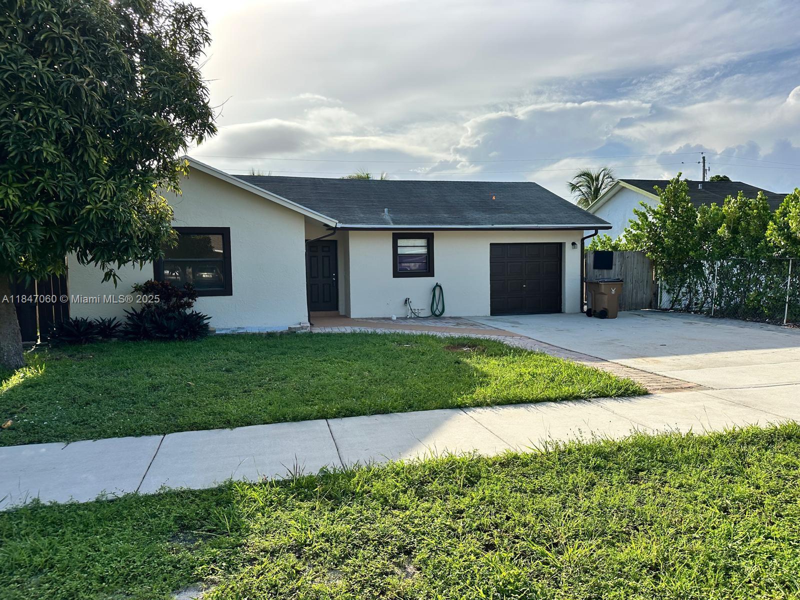Welcome to this beautifully maintained single-family seasonal rental in the heart of Pompano Beach! This charming 2-bedroom, 1-bath home features a spacious layout, modern kitchen with stainless steel appliances, and a large, fully fenced backyard — perfect for outdoor relaxation. Tastefully furnished and move-in ready, the home is ideal for a comfortable short-term stay. Located just minutes from the beach, shopping, dining, parks, and major highways. Washer and dryer included. Driveway parking available. Rent includes water, internet, landscaping, and electricity with a cap. Renters insurance required. Don't miss this opportunity to enjoy South Florida living at its best in a quiet, convenient neighborhood.