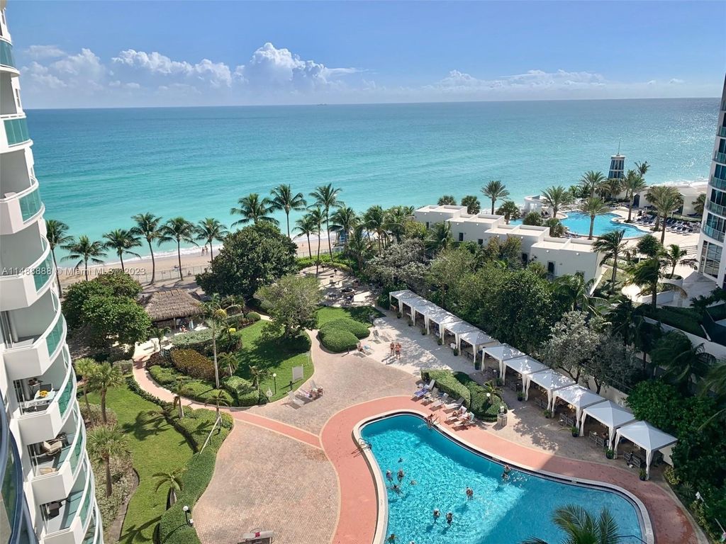 Photo of 3001 S Ocean Dr #1021, Hollywood, FL 33019 (MLS # A11488888)