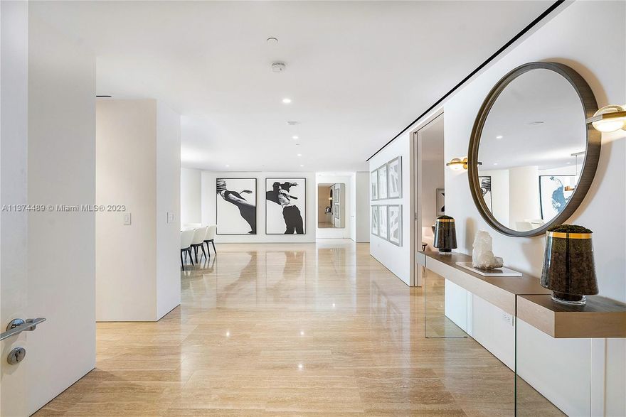 This one-of-a-kind property at Four Seasons Surf Club Residences offers an extraordinary living experience that is sure to impress even the most discerning buyers.  From the moment you step inside, you'll be enveloped in the legendary Four Seasons service and attention to detail that is synonymous with the brand.  As a resident of Four Seasons Surf Club, you'll have access to an unparalleled array of world class amenities, including multiple swimming pools, a full-service spa, and a private beach club.  Whether you're looking to stay active with a workout in the state-of-the-art fitness center or simply relax and unwind in the comfort of your own home, Four Seasons Surf Club has something for everyone.