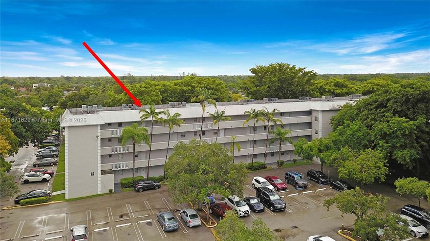 This updated condo offers 2 bedrooms (one full bedroom and den with closet), 1 full bathroom. Assigned parking with plenty of guest parking for more than two vehicles. Elevator available. Community pool. In the well-kept community of Village Homes and Condos at Palmetto Bay, Unit is also available for sale!! Very easy to show. Use show assist. Call Listing agent