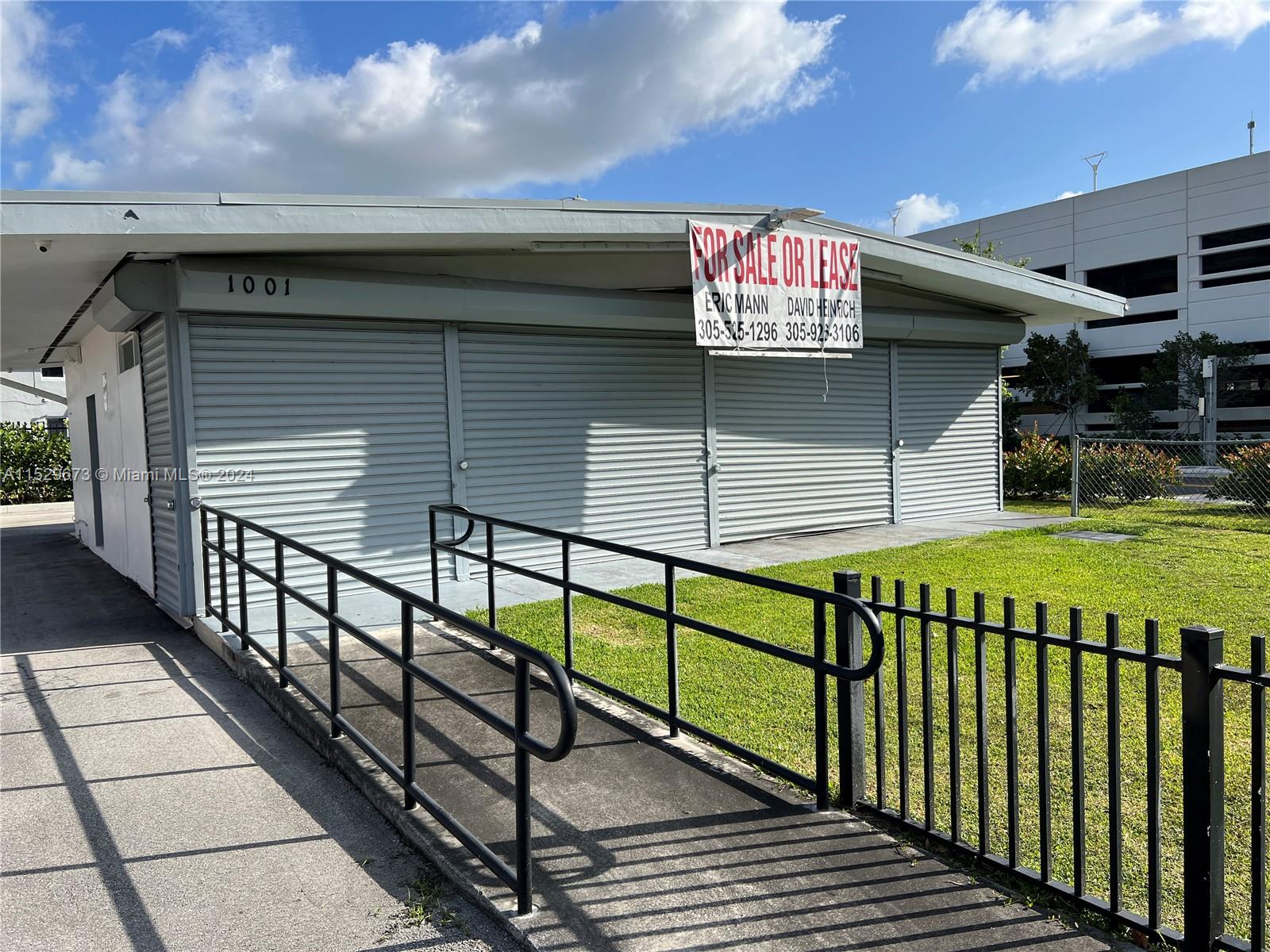 GREAT LOCATION TO OPEN YOUR OFFICE, BANK, MOBILE STORE, CONVENIENCE STORE, BARBER SHOP, HAIR SALON, PHYSICAL THERAPY, DENTIST, MEDICAL DOCTOR, LAWYER, MASSAGE
Free Standing Building of 1,188 SF with two private entrances and with its own parking spaces
This Property offer a Fantastic Corner Exposure.
Amazing Land of 10,279 SF
Available for $5,500/month NNN
Huge Opportunity. Hurry Up! this deal is on Fire and won't last too long. Priced to Sell.
Don't miss out on this chance to elevate your real estate game to unprecedent heights.!
Unbelievable LOCATION, Adjacent to the North Shores Medical Center and the New High School that just open in August 2023 by the name: Jewish Leadership Academy.
Outstanding Opportunity, Prime Corner, once in a life time opportunity to Lease this property.