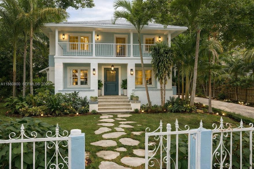 A rare opportunity to own a piece of Miami’s history in the prestigious Bayside Historic District, just steps from Biscayne Bay and the vibrant MiMo District. This architectural gem sits on a 12,500 sq. ft. lot and offers 3,723 sq. ft. of interior space, with 5 bedrooms and 3 bathrooms, including a detached cottage in the rear for a max of 450 sqft, which is permitted and recognized by code. This property offers incredible flexibility for investors, developers, or end-users looking to create their dream home. Located in the heart of the Upper East Side, you're minutes from Downtown, Wynwood, and the MiMo corridor’s best restaurants and shops. The large, private backyard offers ample space to design your ideal outdoor living area, whether it’s a new pool, garden, or entertainment space.