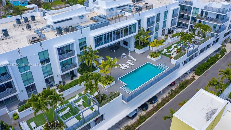 Expect to be impressed, luxury in the heart of downtown Delray Beach! Just steps from Atlantic Ave and a mile from the beach, 111 First Delray offers upscale living in a secured boutique 66-unit condominium building. This is a beautiful 2 bedroom 2 bathroom unit that is fully refreshed, and ready to move in. Enjoy motorized day shades for the ultimate convenience and privacy. Relax outdoors on the terrace or rooftop terrace, and indulge in amenities like a state-of-the-art fitness center and an entertainment deck with a salt swimming pool, cabanas, summer kitchen, bar, billiards, fire pit, and TVs. Plus, convenient storage ensures hassle-free living. Experience luxury living like never before in the heart of downtown Delray!
