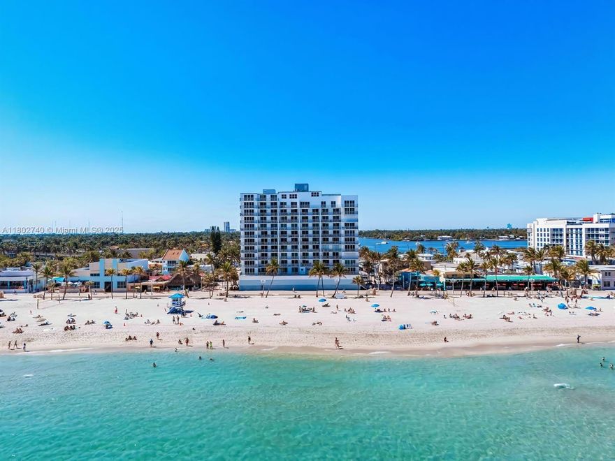 This is the perfect oceanfront condo unit for a season vacation or leaving full time. SPECTACULAR OCEANFRONT VIEWS of the Atlantic Ocean right on the south corner of 5 floor. This Condo unit is directly located along the infamous Hollywood Broadwalk with amazing oceanfront views in both the living area and bedroom. The unit has all neutral light, tiled floors, a wonderful ocean breeze to enjoy all day. For Listing Agent for more information.