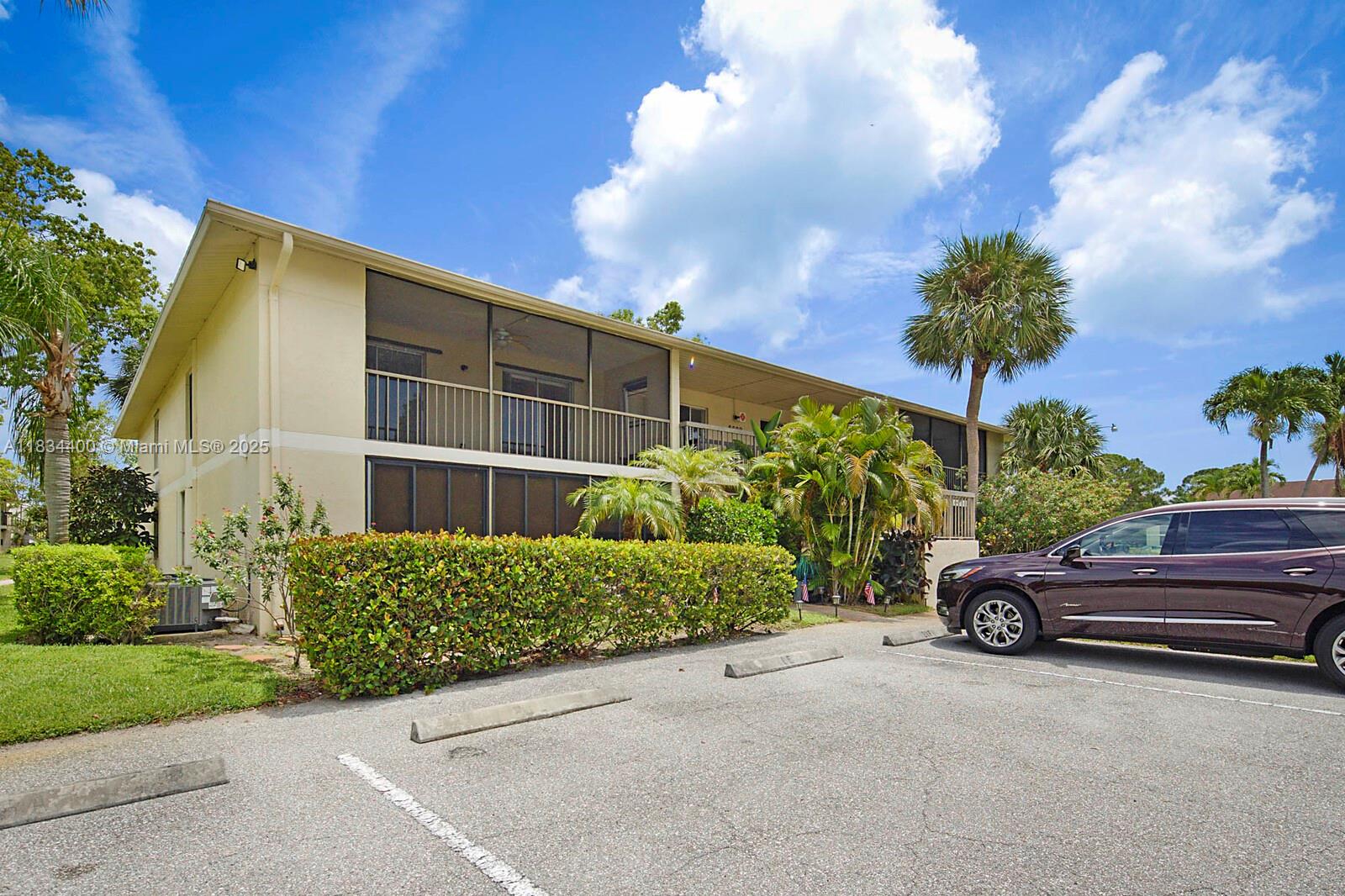 Coastal charm in Jupiter! This airy 2BR/2BA condo features new flooring, fresh paint & a spacious layout. The primary suite includes a step-in shower, walk-in closet & balcony access, perfect for morning coffee or unwinding at sunset. Screened-in balcony also opens from the great room with a view of the tennis courts & steps away to the community Pool & Clubhouse. 2 parking spots—pickups & motorcycles permitted. Picnic & car wash areas, no pets/smoking. Beautifully maintained community with year-round sunshine, friendly neighbors, top-rated public & private schools. Close to I-95, Turnpike, shops, dining golf & just 5 miles to the beach. 650+ credit score required. Experience comfort, convenience & relaxed Florida living in one of Jupiter’s most desirable & well-connected locations.