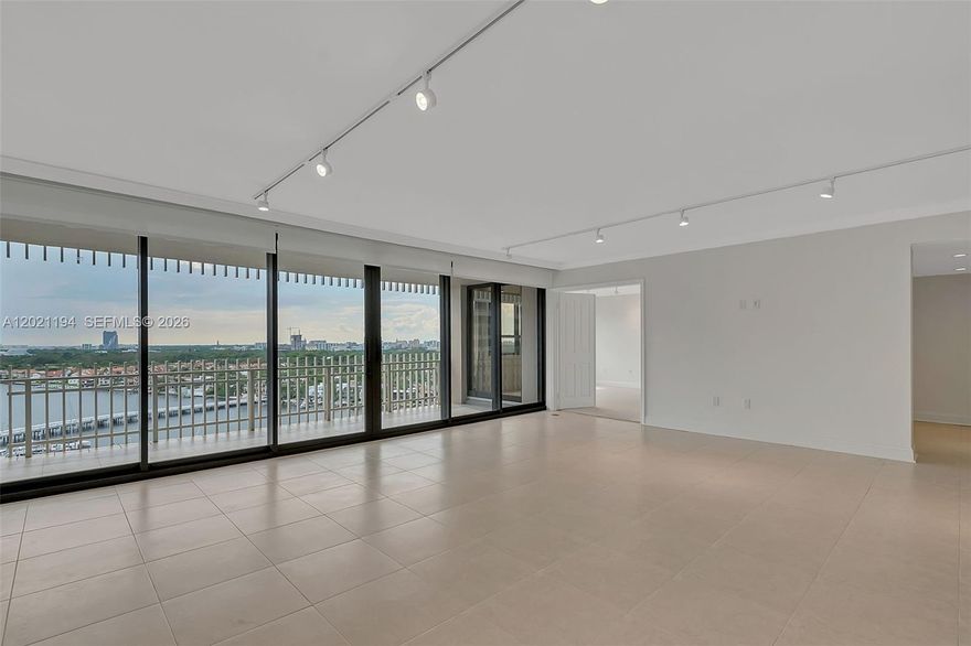 Bright and spacious 2-bedroom, 2-bath residence offering 1,642 SF on prestigious Grove Isle. Sun-filled interiors feature impact windows and doors, a thoughtfully designed kitchen with wood cabinetry and granite countertops, expansive living and dining areas, generous built-out closets, and beautifully appointed en-suite baths. An oversized terrace showcases stunning sunset and Coconut Grove skyline views, creating effortless indoor-outdoor living. Grove Isle is a private, guard-gated island in the heart of Coconut Grove offering resort-style amenities including pools, tennis, gym, walking paths, tiki huts, BBQ areas, playground, new racquet club, and a soon-to-open island restaurant. Ideally located minutes from CocoWalk, Brickell, Downtown, and bayfront parks.