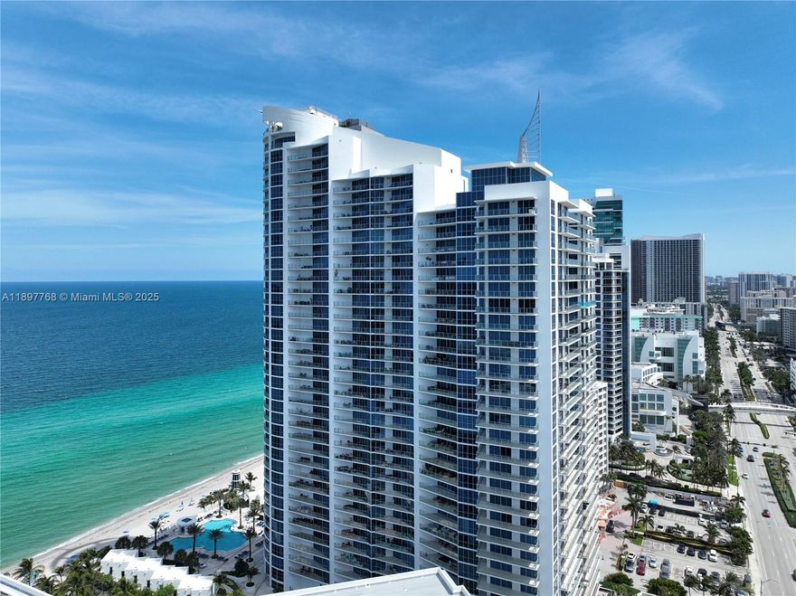 Luxury Oceanfront Condo with 5 Star Amenities & Direct Ocean View! Stunning high floor condo with Marble Floors, New Lighting, Open Kitchen, New Bosch Induction Cooktop, New Washer /Dryer. Luxurious Primary Bedroom & Master Bath with separate spa tub & walk in shower, double sink vanity. Floor to Ceiling Windows. Sweeping Direct Ocean & Intracoastal Views 3 Bed 3 & 1/2 bath currently configured as a 2-bedroom & opened 3rd to a Dining Room with expanded Ocean Views. Both Balconies with spectacular views. Elevator direct to your unit & private foyer. Feel Like you are on Vacation Every Day! Available for yearly or seasonal lease. Call today!