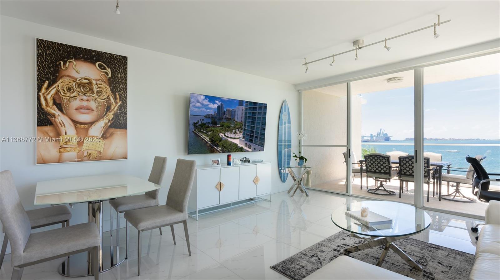 Available July 28th, Furnished or Unfurnished! Enjoy gorgeous water views from this completely renovated, spacious 2BD/2BA corner residence on the exclusive island of Brickell Key! This well maintained unit boasts an oversized balcony, light filled rooms, porcelain floors, updated bathroom, spacious closets, dining table for 6, & stainless steel appliances. St Louis is a boutique, elegant, & serene building, offering 5 Star amenities including a pool, gym, children playroom, 24-hour Concierge, & free valet parking. 1 covered parking included! Tucked away on a tranquil island, & minutes to everything that Brickell has to offer including shopping, top dining, & nightlife. Next to the Mandarin Hotel. Island includes: 2 Parks, restaurants, market, Beauty Salon, among others.