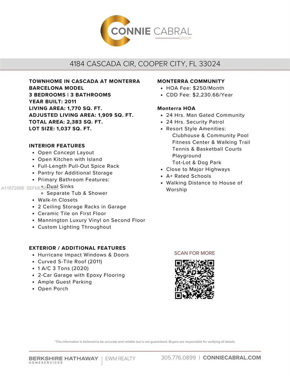 CASCADA AT MONTERRA - Residential