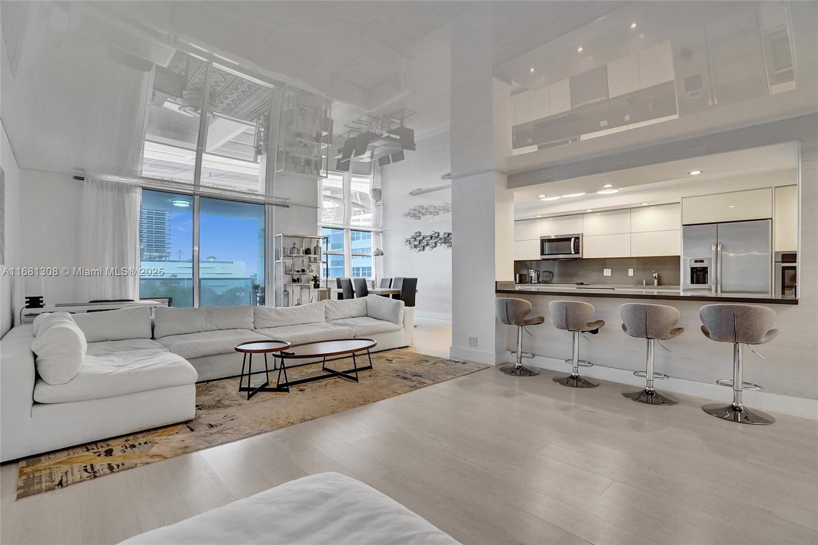 Beautiful and fully renovated 2/2 at La Mer condo directly on the ocean with a range of luxurious amenities. Enjoy beach service, dining at the restaurant, spa treatments, a fitness center, tennis, BBQs, and more. Suite 508 features a split floor plan for privacy, an expansive living room and new impact windows. La Mer offers 24-hour security, concierge, valet parking, and is the perfect place to call home.
Unit comes fully furnished - Turn key!
One assigned Parking and one storage .