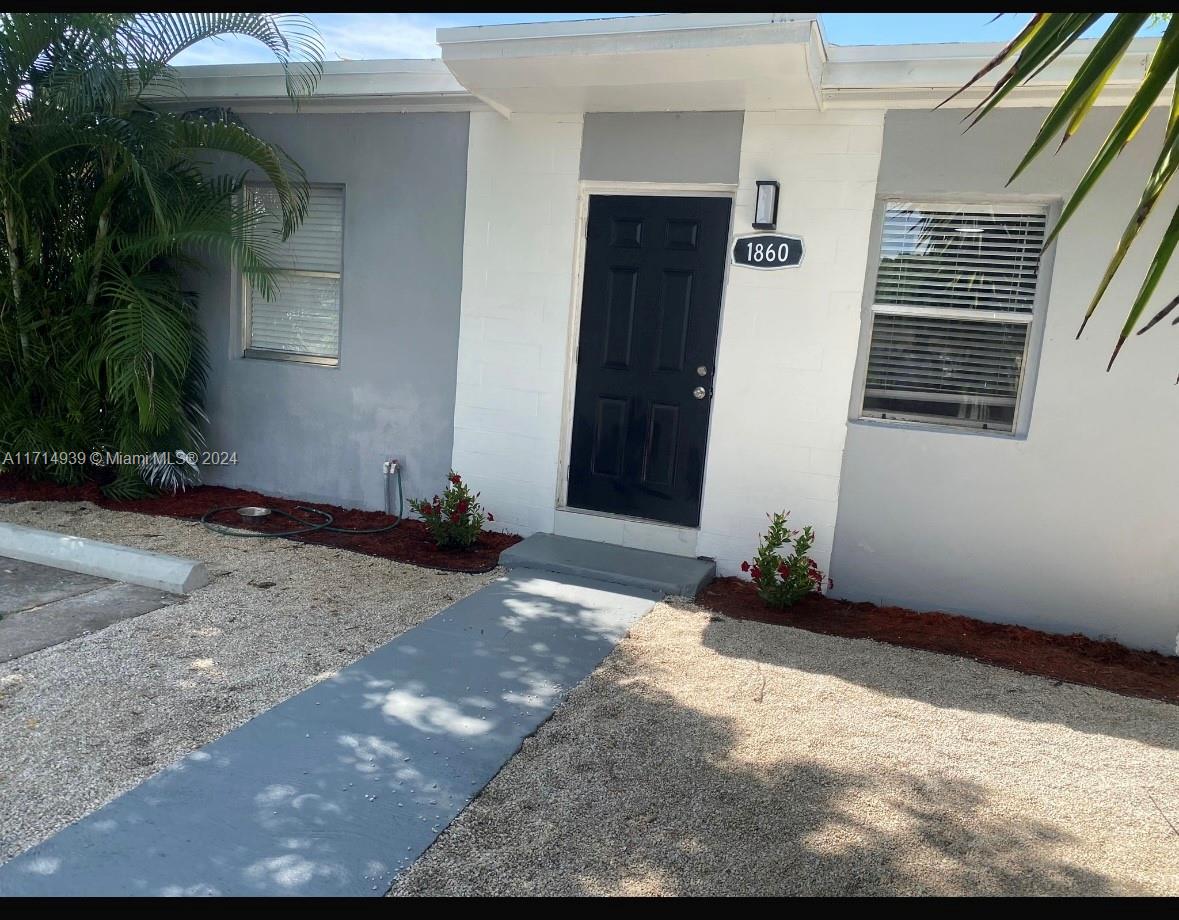 Rental Property at 1860 Nw 59th St, Miami, Broward County, Florida - Bedrooms: 2 
Bathrooms: 1  - $2,700 MO.