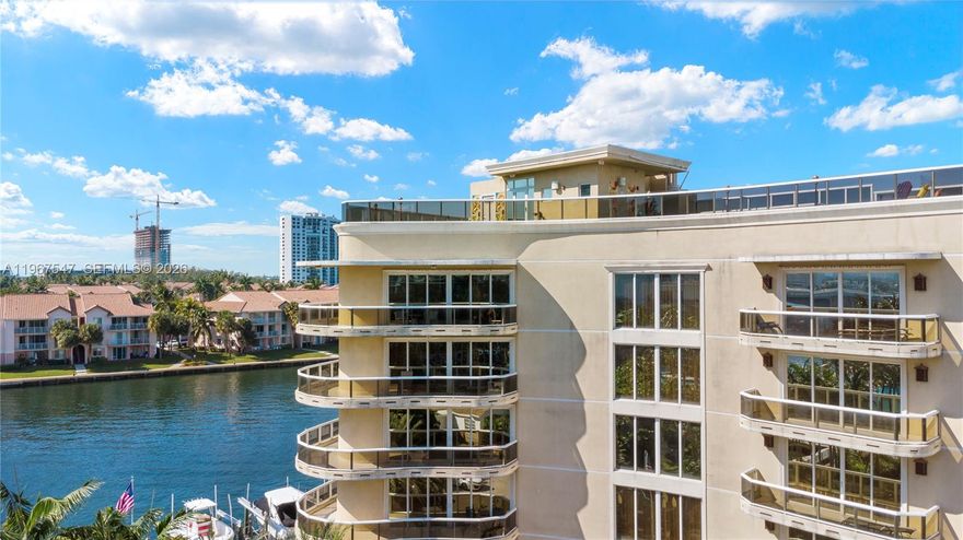 Rare opportunity to own a full-floor residence at 12 Seacrest Pkwy #3 in the heart of Hollywood, Florida. This boutique waterfront building consists of only five total units, offering privacy and an exclusive residential experience. This spacious 3-bedroom, 2.5bath condo spans the entire floor and features wraparound balconies with direct waterfront views, creating a seamless indoor-outdoor lifestyle and the perfect setting to enjoy South Florida’s coastal breezes and stunning sunrises.

Inside, the bright open-concept living and dining areas are filled with natural light and designed for both comfortable living and effortless entertaining. The kitchen offers ample cabinetry and counter space, providing functionality and convenience. Generously sized bedrooms include a primary suite with a private bath and abundant closet space. Tile flooring throughout ensures easy maintenance and a clean, modern feel.

Ideally located just minutes from Hollywood Beach, the Broadwalk, shopping, dining, and major roadways, this property offers exceptional convenience and lifestyle appeal. Whether you’re seeking a primary residence, seasonal getaway, or investment opportunity, this unique waterfront condo delivers privacy, views, and value in one of South Florida’s most desirable coastal communities.