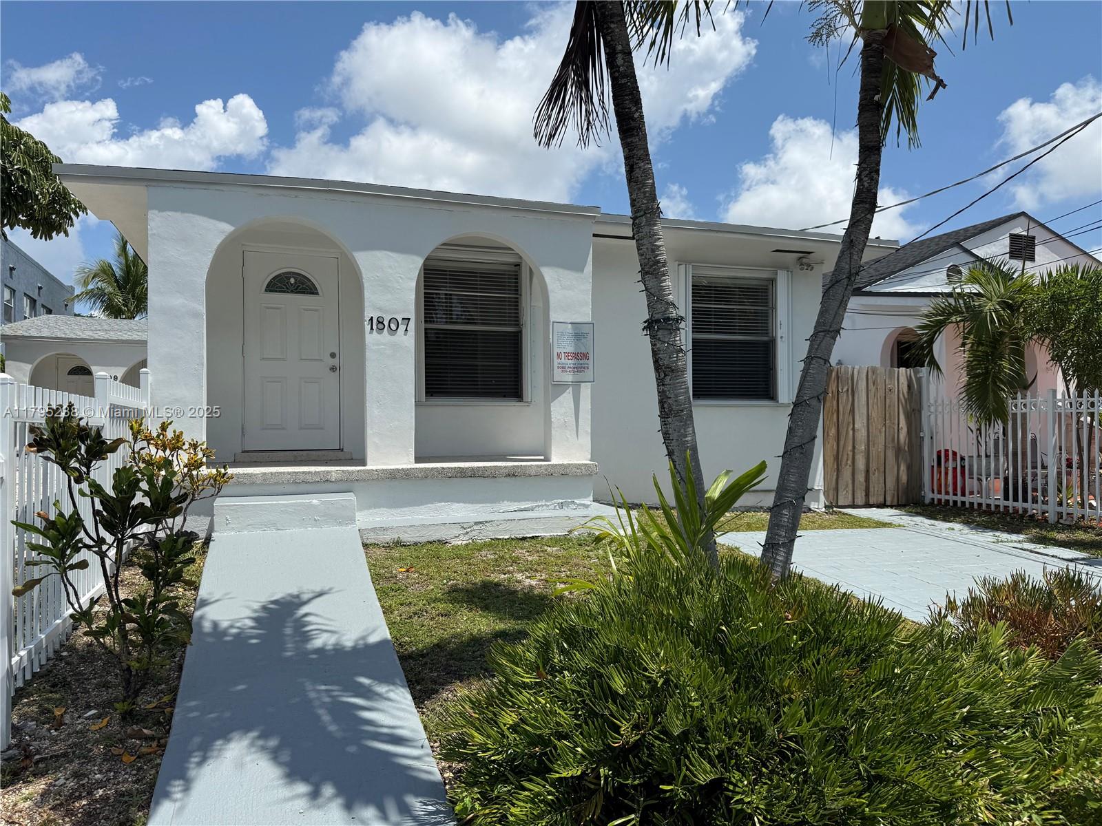 Rental Property at 1807 Nw 33rd St 1807, Miami, Broward County, Florida - Bedrooms: 2 
Bathrooms: 1  - $2,450 MO.