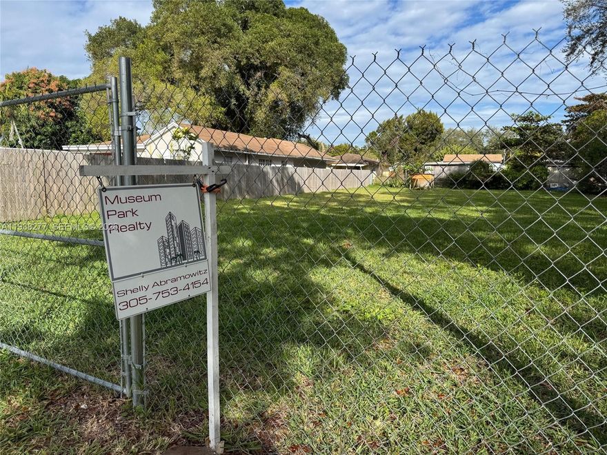 This 10,500 lot is just 1 block outside of Miami Shores.  Three blocks from I95 exit at 95th St. Just 15 minutes from Downtown and minutes from markets and Biscayne Blvd. Ideal site for multi-family residence or investment property. Recently appraised at $500,000. Owner motivated