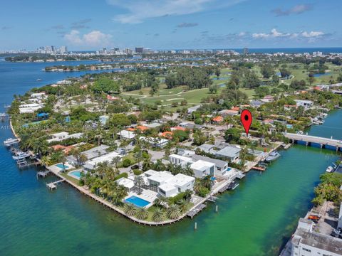 A home in Miami Beach