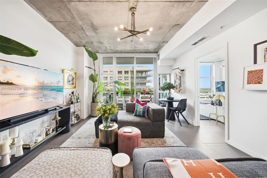 Exquisitely reimagined residence at the fabulous Four Midtown in Miami. Reconfigured floor plan with sophisticated custom kitchen; office nook with new laundry closet; jaw dropping walk-in closet and renovated ensuite bath. Care, consideration and love went into this one-of-a-kind remodel. All work done with permits. Fully furnished with thoughtful pieces that enhance the size and amplify the bright energy of this space. New AC. New water heater. New appliances. Four Midtown is a financially stable jewel in Midtown, with fully renovated co-working lounges, fitness center, steam, sauna and the best sun-drenched pool in Midtown. 24/7 attended. Covered and deeded parking. Ability to rent for a 3 month minimum makes this a wonderful investment or pied-à-terre. See 3D Matterport tour for virtual walk through.