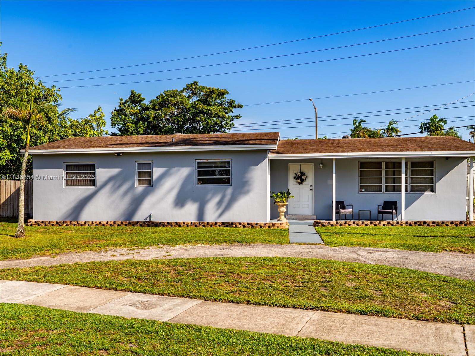 Discover this wonderful property right in the heart of Hollywood. This 3-bedroom, 1.5 bath single family home sits on an oversized lot with endless possibilities. Space to add a pool, park your water toys or RV. This home features an updated kitchen with stainless steel appliances. The exterior of the home has recently been painted and the roof was replaced in 2018. Nestled in a family-friendly neighborhood, minutes from schools, parks, shopping and dining. A short drive to plenty of attractions such as Hard Rock Stadium, Hard Rock Casino, Hollywood Beach, Hollywood Young Circle etc. Minutes from the Florida Turnpike, the 826 and I95. Don’t miss this incredible opportunity!