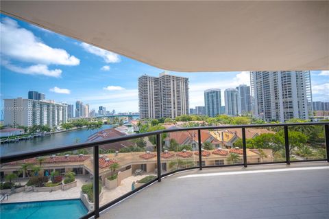 Photo of 19667 Turnberry Way #7B, Aventura, FL 33180 (MLS # A11856397)