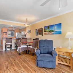 Everyone visits with this open plan