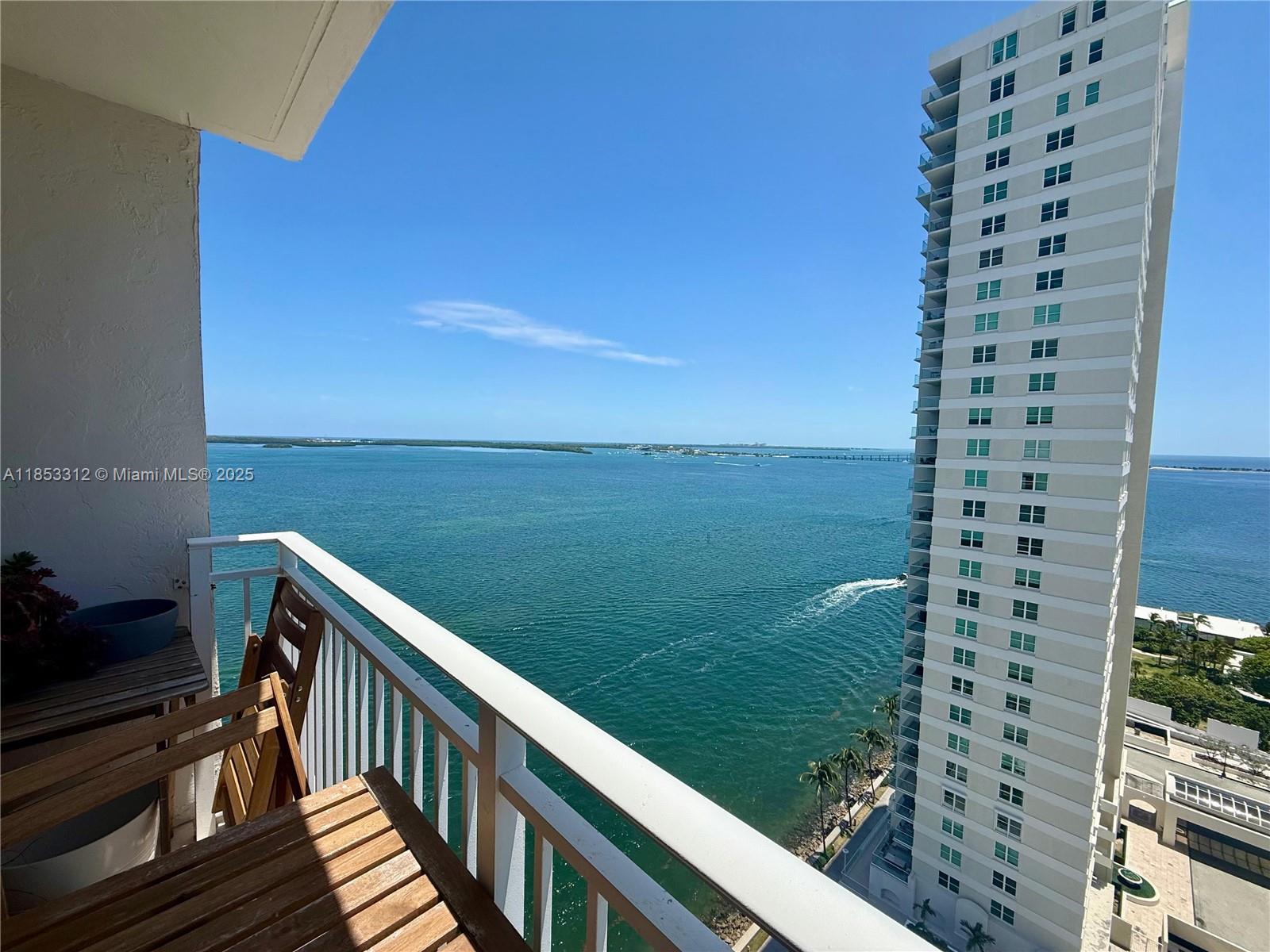 Remodeled unit with breathtaking bay views in exclusive Brickell Key! Spacious split floor plan in a private island community minutes from Brickell, Downtown, and MIA. Resort-style amenities include a Bayfront gym, pool, tennis/ pickleball, business center, concierge, security, and valet. **Tenant occupied until 09/02** Showings are subject to the tenant's availability. PLEASE READ BROKER'S REMARKS. Licensed agent must accompany all showings.