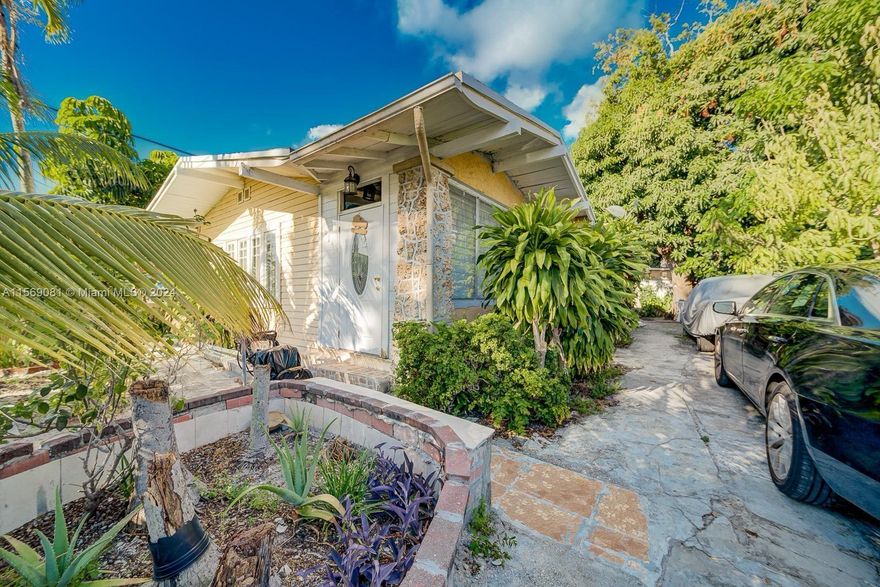 Welcome to this charming home nestled in the heart of Little Havana, offering an exceptional blend of historic character and moder convenience. The property's zoning is T5-L- allowing redevelopment. Mixed-Use potential to exponentially increase the value, creating opportunity to design, innovate, and be a part of Miami's development. Right now is a house that was divided into a 2/2 and 1/1 and at the back of the property there is 2 detach structures that are being each of them as studios and makes $66,000 gross annual. Built or cash flow here.