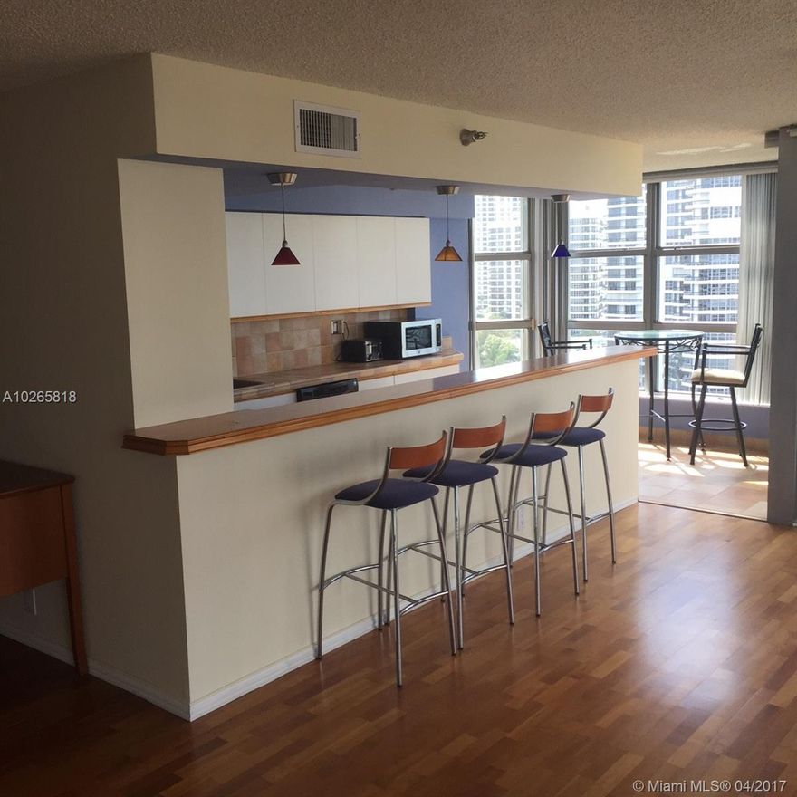 Bring all offers. SELLER MOTIVATED!!Absolutely renovated to the last detail, CORNER UNIT, new top of the line hurricane shutters,wood floors,European kitchen, a MUST SEE!!! easy to show, bring your fussiest clients and they will fall in love with this unit and will be inspired to make a deal right away!!Best schools,shopping, houses of worship,gym,all amenities,next to Aventura's famous "circle" suitable for jogging,walking and biking.A lifestyle plus a wonderful place to live Florida's best!!