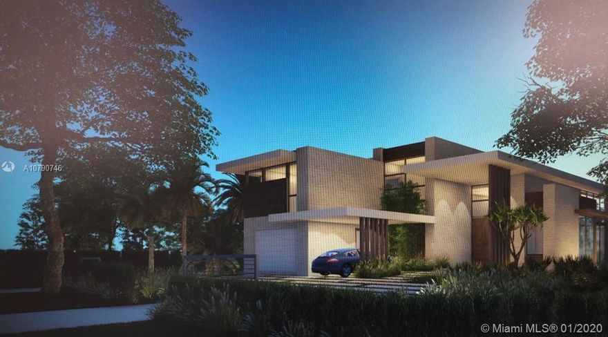 Excellent opportunity to purchase double lot on desirable corner in the exclusive gated community of Bal Harbour Village. Architectural plans available (ARB approved).