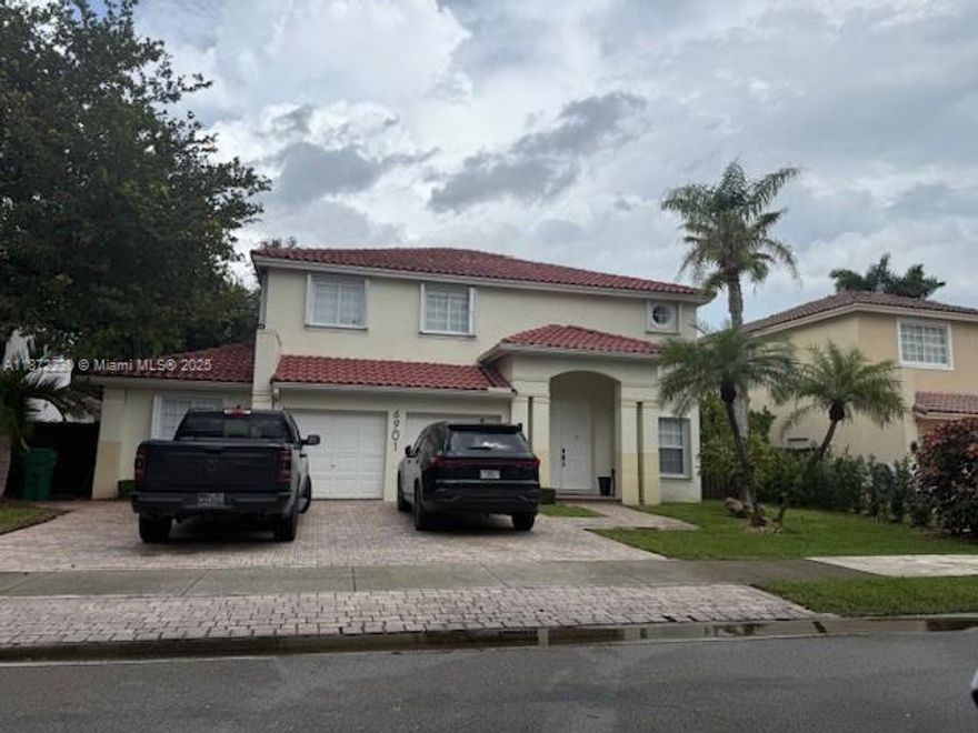 Beautiful and comfortable single family home for rent at amazing community Doral Isles at Pacifica. This spectacular house has 5 bedrooms and 3 bathroom with wood flooring, double car garage and patio. Great location and the community have amazing amenities, club house, tennis court, play area for kids, restaurant and more. Landlord Motivated. Can be rented with furniture or without.  Bring offers!!