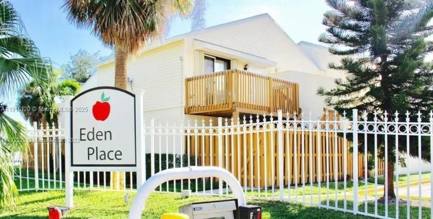 Charming first-floor, 1-bedroom unit featuring an in-unit washer and dryer and a private enclosed patio. The home offers a spacious master bedroom and an open kitchen with a dining area. Water is included in the association fee. This gated community provides a pool, outdoor lounge areas. Pets are allowed up to 15 lbs, and commercial vehicles are not permitted. Conveniently located near schools, shopping, restaurants, transportation, and downtown West Palm Beach.