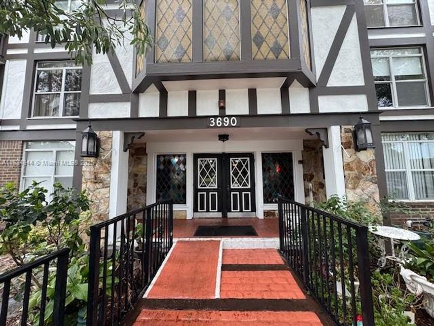 SPACIOUS FIRST-FLOOR 2/2 UNIT LOCATED IN THE GATED, EUROPEAN-STYLE COMMUNITY OF INTERNATIONAL VILLAGE, OFFERING RESORT-STYLE LIVING JUST MINUTES FROM MAJOR HIGHWAYS, SHOPPING, DINING, AND DAILY CONVENIENCES. THIS HOME FEATURES LAMINATE FLOORING AND ORIGINAL KITCHEN AND BATHROOMS, COMPLEMENTED BY A PRIVATE PATIO WITH A PEACEFUL GARDEN VIEW. CONVENIENTLY LOCATED NEAR THE ENTRANCE AND THE CLUBHOUSE, THIS FIRST-FLOOR UNIT OFFERS EASY ACCESS TO YOUR HOME ALONG WITH A PRIVATE AND RELAXING SETTING. RESIDENTS ENJOY A WIDE VARIETY OF AMENITIES INCLUDING A CLUBHOUSE, TWO SWIMMING POOLS (ONE INDOOR HEATED), TWO HOT TUBS, FULLY EQUIPPED GYM, SAUNA, FIVE TENNIS COURTS, BILLIARDS ROOM, BBQ AREA, GOLF PRACTICE ZONE, AND A PICKLEBALL COURT COMING SOON. EMOTIONAL SUPPORT PETS WELCOME.