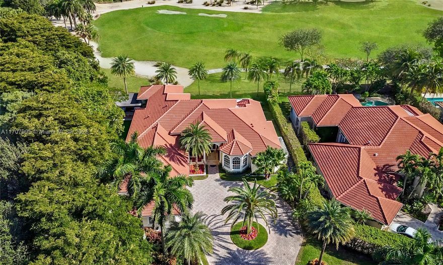 Welcome to this fully updated estate in the exclusive Weston Hills community, situated on one of the largest lots with unobstructed golf course views. This 6 beds, 5 full-bath, 1 half-bath home spans 5,294SqFt of refined living space, featuring impact windows, a new roof (2024), & marble flooring(2019). The spacious primary suite features porcelain tile(2024) creating a serene retreat with a sitting area & peaceful views of the pool & golf course. The backyard is an entertainer’s paradise with a resurfaced saltwater pool(2019), anti-slip ceramic surround, & a summer kitchen with Lynx appl(2020), a tree house, and a sitting area for 10 ready for a fire pit. Ideally located near the gate, this home blends exclusivity, modern upgrades, and breathtaking views. Schedule your private tour today!